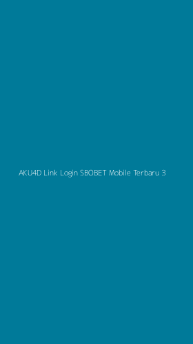 Tampilan Antarmuka Aplikasi Aku4d Link Login Sbobet Mobile Terbaru - 3