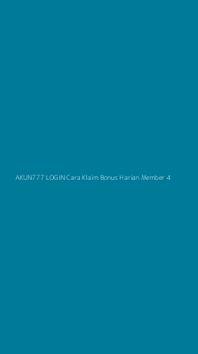 Tampilan Antarmuka Aplikasi Akun777 Login Cara Klaim Bonus Harian Member - 4