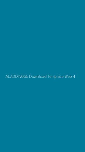 Tampilan Antarmuka Aplikasi Aladdin666 Download Template Web - 4