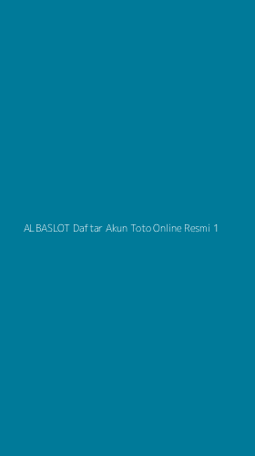 Tampilan Antarmuka Aplikasi Albaslot Daftar Akun Toto Online Resmi - 1