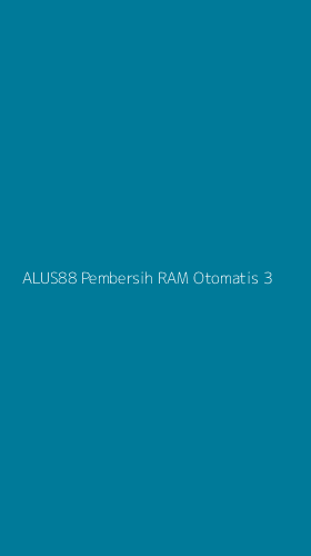 Tampilan Antarmuka Aplikasi Alus88 Pembersih Ram Otomatis - 3