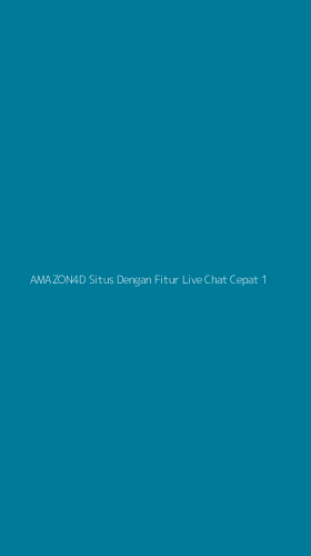 Tampilan Antarmuka Aplikasi Amazon4d Situs Dengan Fitur Live Chat Cepat - 1