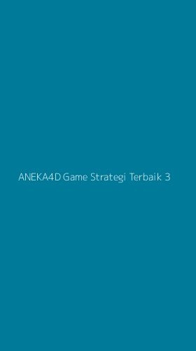 Tampilan Antarmuka Aplikasi Aneka4d Game Strategi Terbaik - 3