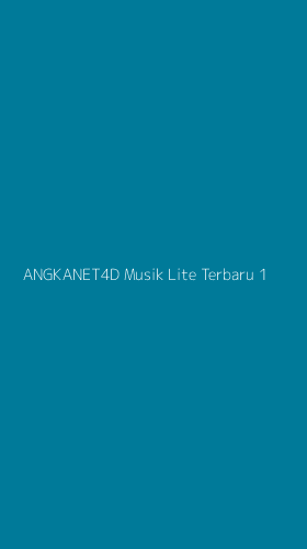 Tampilan Antarmuka Aplikasi Angkanet4d Musik Lite Terbaru - 1