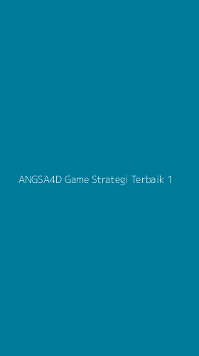 Tampilan Antarmuka Aplikasi Angsa4d Game Strategi Terbaik - 1