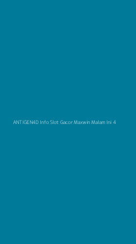 Tampilan Antarmuka Aplikasi Antigen4d Info Slot Gacor Maxwin Malam Ini - 4