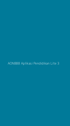 Tampilan Antarmuka Aplikasi Aon888 Aplikasi Pendidikan Lite - 3