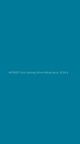 Tampilan Antarmuka Aplikasi Api5000 Situs Gaming Online Paling Gacor 2026 - 4