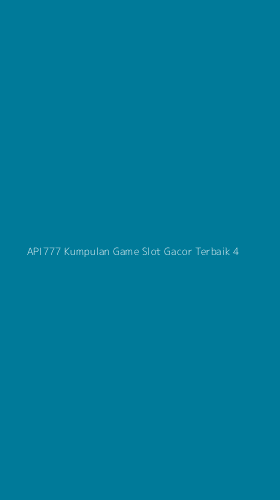 Tampilan Antarmuka Aplikasi Api777 Kumpulan Game Slot Gacor Terbaik - 4
