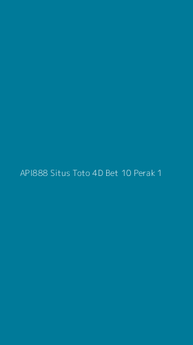 Tampilan Antarmuka Aplikasi Api888 Situs Toto 4d Bet 10 Perak - 1