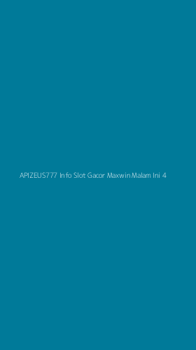 Tampilan Antarmuka Aplikasi Apizeus777 Info Slot Gacor Maxwin Malam Ini - 4