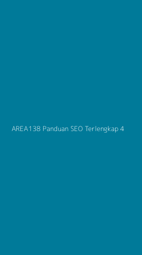 Tampilan Antarmuka Aplikasi Area138 Panduan Seo Terlengkap - 4