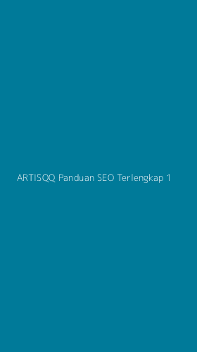 Tampilan Antarmuka Aplikasi Artisqq Panduan Seo Terlengkap - 1