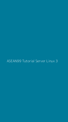 Tampilan Antarmuka Aplikasi Asean99 Tutorial Server Linux - 3