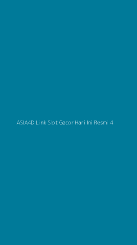 Tampilan Antarmuka Aplikasi Asia4d Link Slot Gacor Hari Ini Resmi - 4
