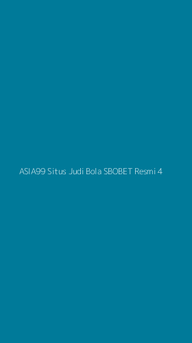 Tampilan Antarmuka Aplikasi Asia99 Situs Judi Bola Sbobet Resmi - 4