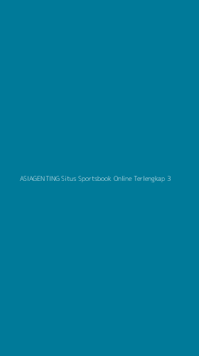 Tampilan Antarmuka Aplikasi Asiagenting Situs Sportsbook Online Terlengkap - 3