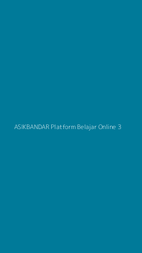 Tampilan Antarmuka Aplikasi Asikbandar Platform Belajar Online - 3