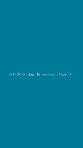 Tampilan Antarmuka Aplikasi Astrox55 Belajar Bahasa Inggris Cepat - 3