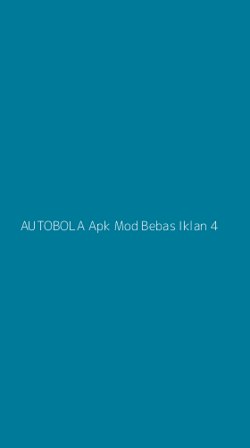 Tampilan Antarmuka Aplikasi Autobola Apk Mod Bebas Iklan - 4