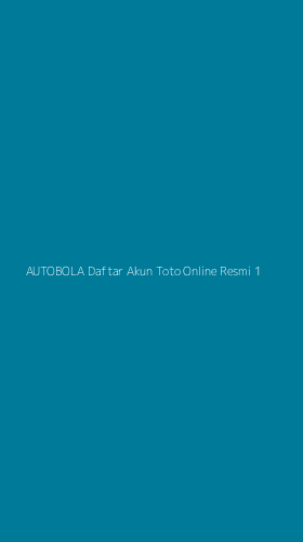 Tampilan Antarmuka Aplikasi Autobola Daftar Akun Toto Online Resmi - 1