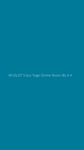 Tampilan Antarmuka Aplikasi Ayuslot Situs Togel Online Resmi Wla - 4