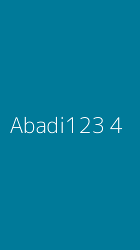 Tampilan Antarmuka Aplikasi Abadi123 - 4