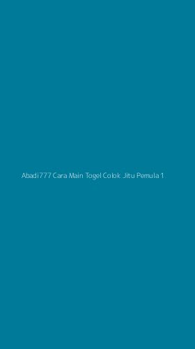 Tampilan Antarmuka Aplikasi Abadi777 Cara Main Togel Colok Jitu Pemula - 1