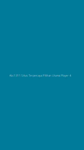 Tampilan Antarmuka Aplikasi Abc1311 Situs Terpercaya Pilihan Utama Player - 4