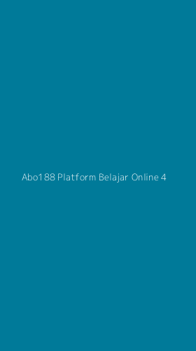 Tampilan Antarmuka Aplikasi Abo188 Platform Belajar Online - 4