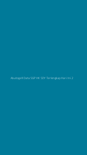 Tampilan Antarmuka Aplikasi Abutogell Data Sgp Hk Sdy Terlengkap Hari Ini - 2