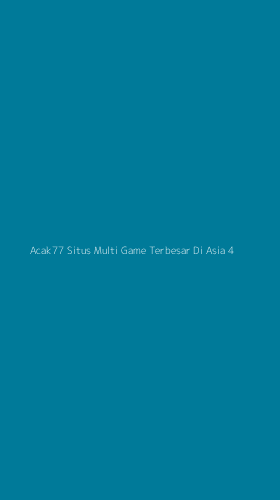 Tampilan Antarmuka Aplikasi Acak77 Situs Multi Game Terbesar Di Asia - 4