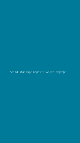 Tampilan Antarmuka Aplikasi Acc 4d Situs Togel Deposit E Wallet Lengkap - 2