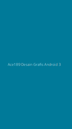 Tampilan Antarmuka Aplikasi Ace189 Desain Grafis Android - 3
