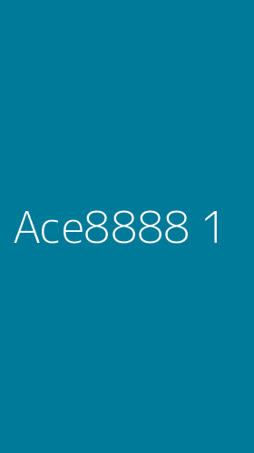 Tampilan Antarmuka Aplikasi Ace8888 - 1