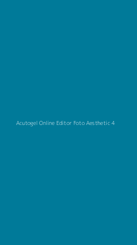 Tampilan Antarmuka Aplikasi Acutogel Online Editor Foto Aesthetic - 4