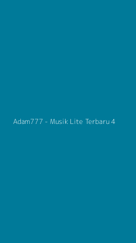 Tampilan Antarmuka Aplikasi Adam777 - Musik Lite Terbaru - 4