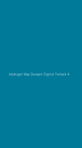 Tampilan Antarmuka Aplikasi Adatogel Wap Dompet Digital Terbaik - 4