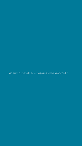 Tampilan Antarmuka Aplikasi Admintoto Daftar - Desain Grafis Android - 1
