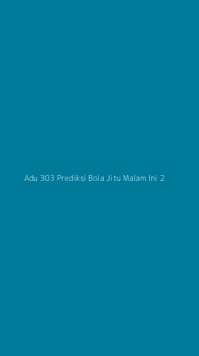 Tampilan Antarmuka Aplikasi Adu 303 Prediksi Bola Jitu Malam Ini - 2