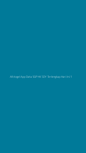 Tampilan Antarmuka Aplikasi Afctogel App Data Sgp Hk Sdy Terlengkap Hari Ini - 1