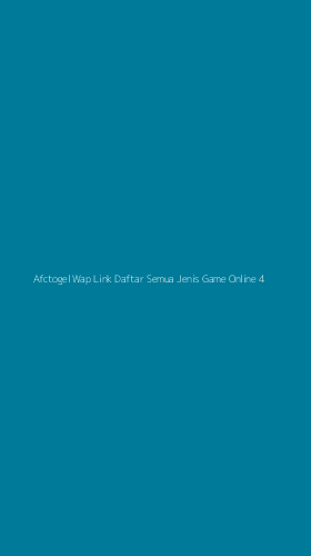 Tampilan Antarmuka Aplikasi Afctogel Wap Link Daftar Semua Jenis Game Online - 4