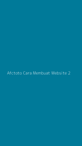 Tampilan Antarmuka Aplikasi Afctoto Cara Membuat Website - 2