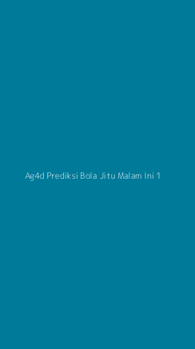 Tampilan Antarmuka Aplikasi Ag4d Prediksi Bola Jitu Malam Ini - 1