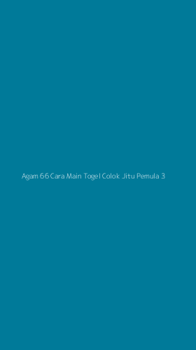 Tampilan Antarmuka Aplikasi Agam 66 Cara Main Togel Colok Jitu Pemula - 3