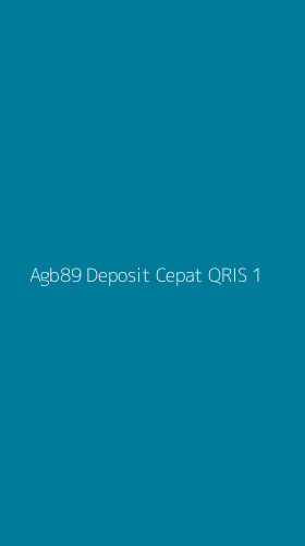 Tampilan Antarmuka Aplikasi Agb89 Deposit Cepat Qris - 1