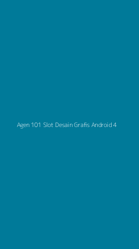 Tampilan Antarmuka Aplikasi Agen 101 Slot Desain Grafis Android - 4