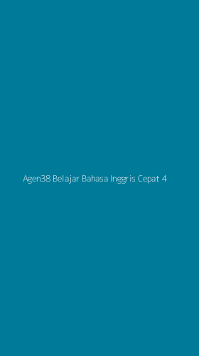 Tampilan Antarmuka Aplikasi Agen38 Belajar Bahasa Inggris Cepat - 4