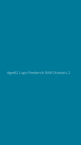 Tampilan Antarmuka Aplikasi Agen62 Login Pembersih Ram Otomatis - 2