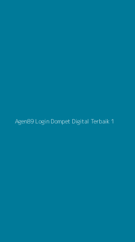 Tampilan Antarmuka Aplikasi Agen89 Login Dompet Digital Terbaik - 1
